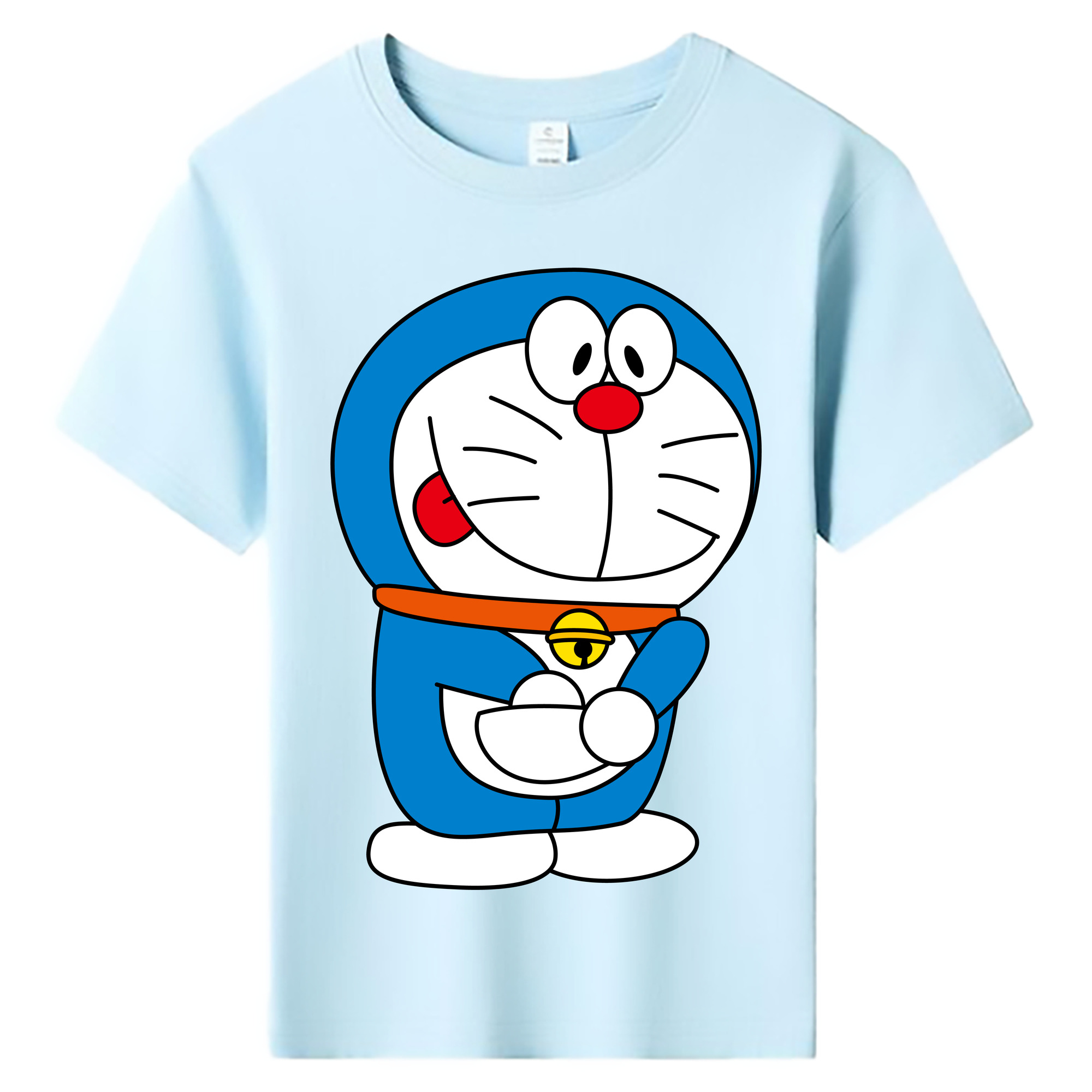 （画像用） ドラえもん Doraemon 綿100％キッズTシャツ（フロントプリント）